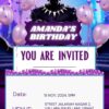 King of the Jungle Birthday Invitation Featuring Black Panther - Customizable Digital Template