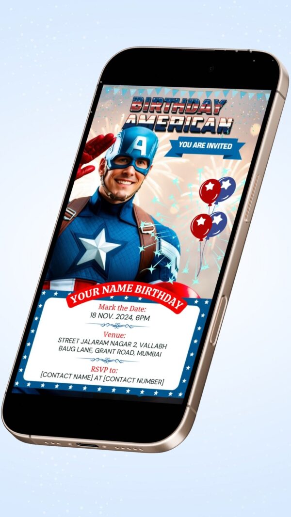 A Heroic Birthday Adventure - Captain America - Image 2