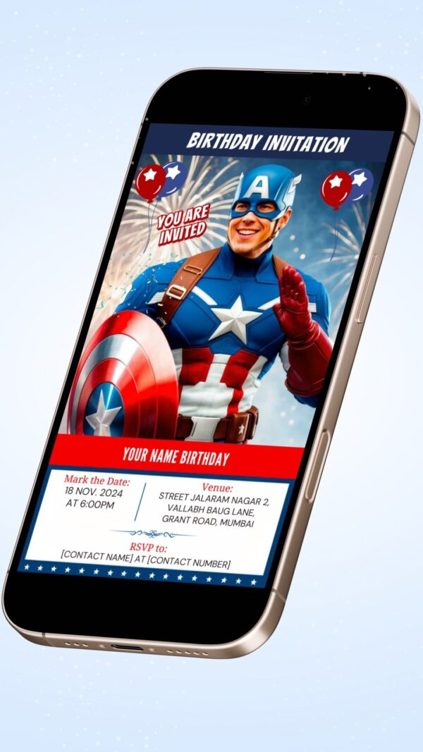 A Star-Spangled Birthday Celebration - Captain America - Image 2