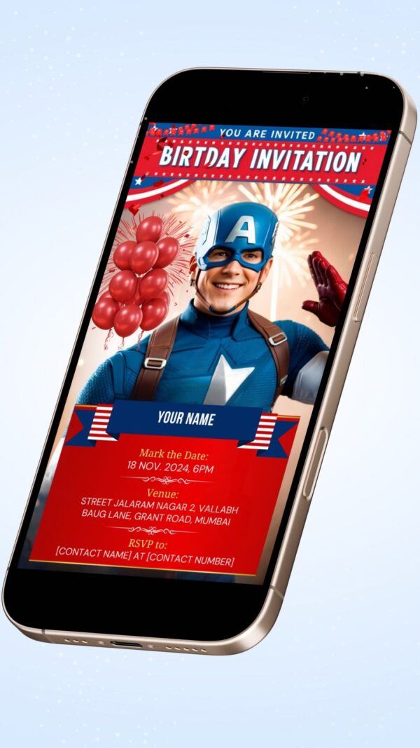 A Super Soldier's Surprise Birthday - Captain America - Image 2