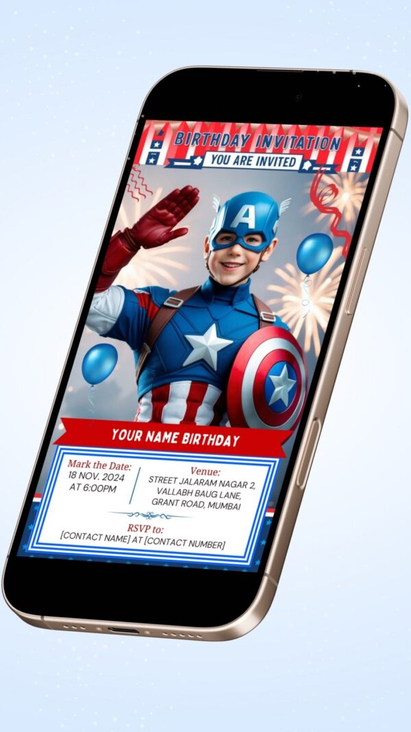 A Heroic Birthday Adventure - Captain America - Image 2