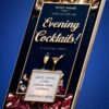 Festive Red and Gold Cocktail Party Invitation Template - Customizable Canva Design - Image 2