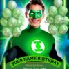 The Birth of a Hero: A Green Lantern Celebration - Customizable Canva Template