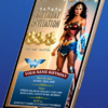 Goddess of Truth Birthday Party Invitation Featuring Wonder Woman - Customizable Digital Design - Image 2